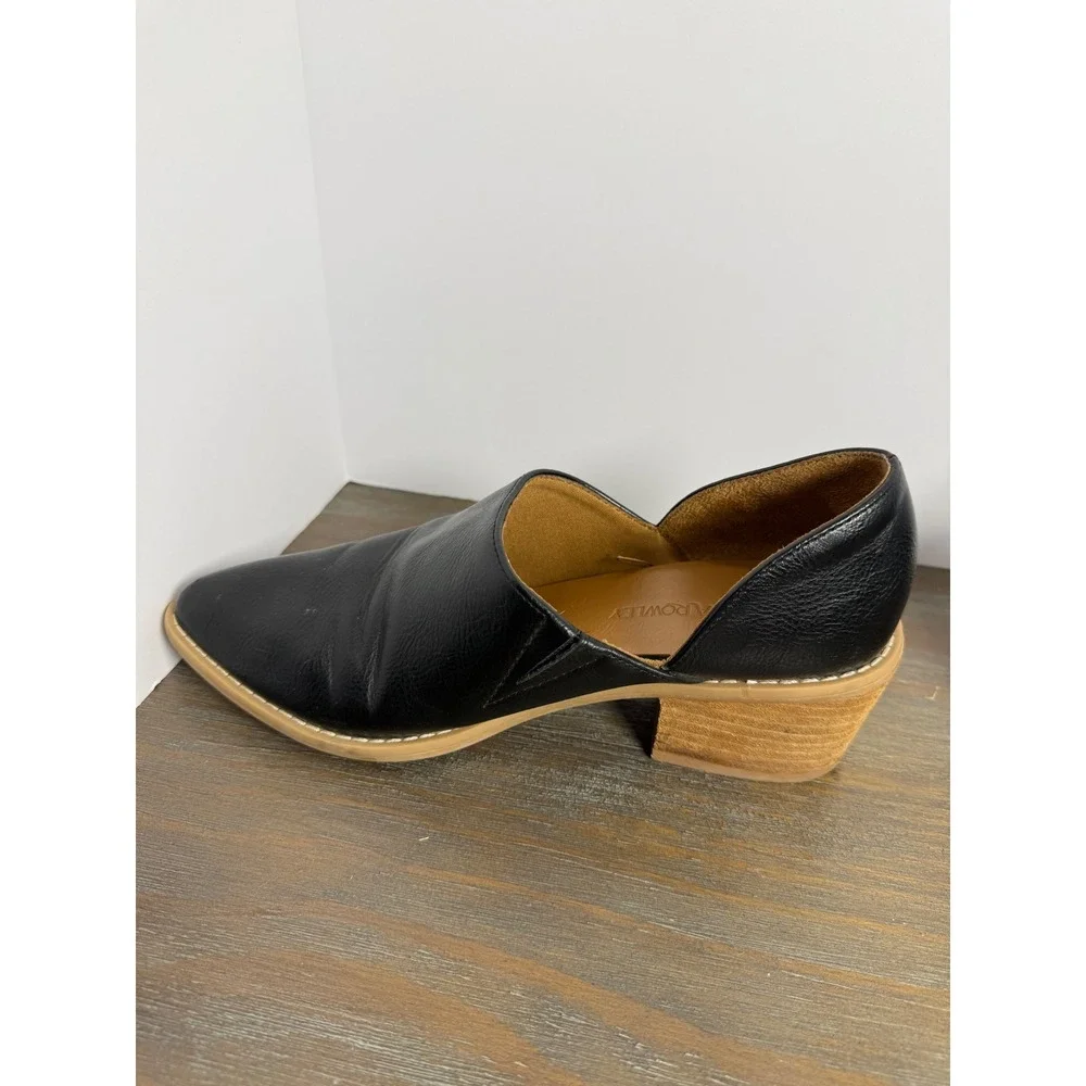 Cynthia Rowley Eddie Black Faux Leather Cutout Ankle Booties‎ 8.5